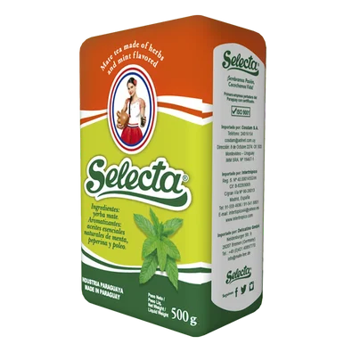 YERBA MATE SELECTA MENTA 500GR