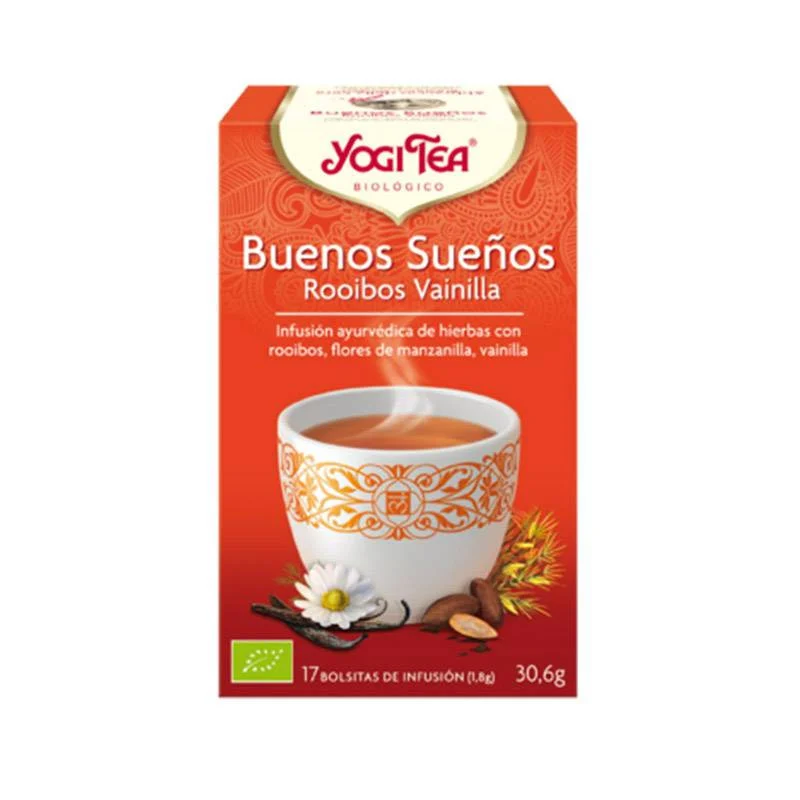 Yogi - Te Buenas Noches Vai Rooibos 17 Filtros