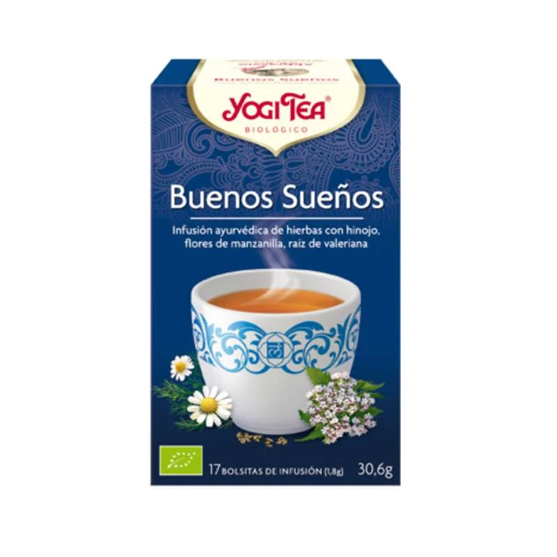 Yogi - Te Buenos Sueños Hinojo Manzanilla Valeriana 17 Filtr
