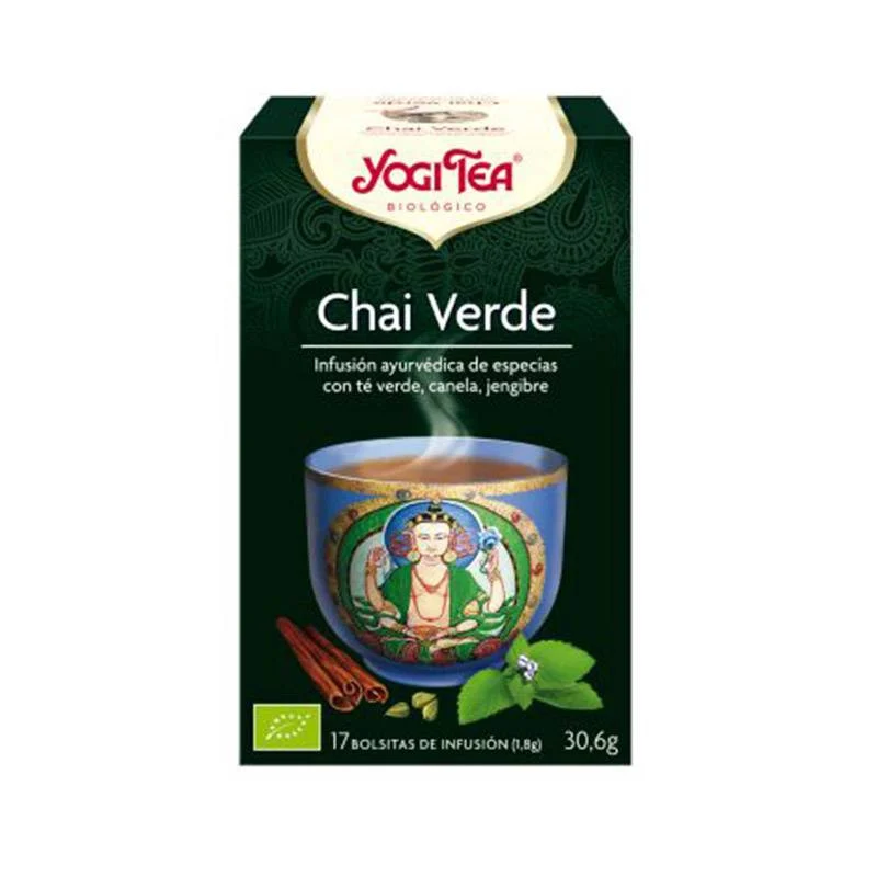 Yogi - Te Chai Verde 17 Filtros