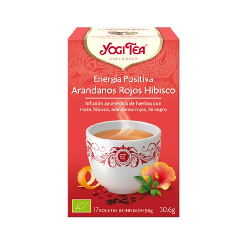 Yogi - Te Energia Positiva Arandanos Hibisco 17 Filtros