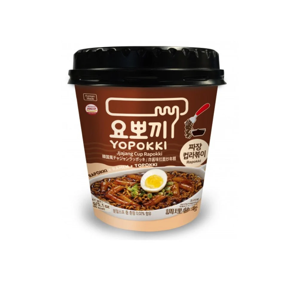 Yopokki Rabokki Ramen con Ttekbokki Sabor aA Jjajang 145g
