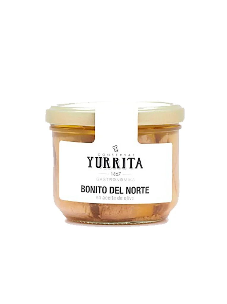 Yurrita Bonito del Norte tarro de vidrio