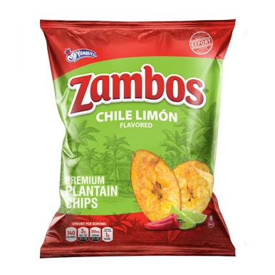 Zambos Plátano Picositas (Chile Limon) 150GM