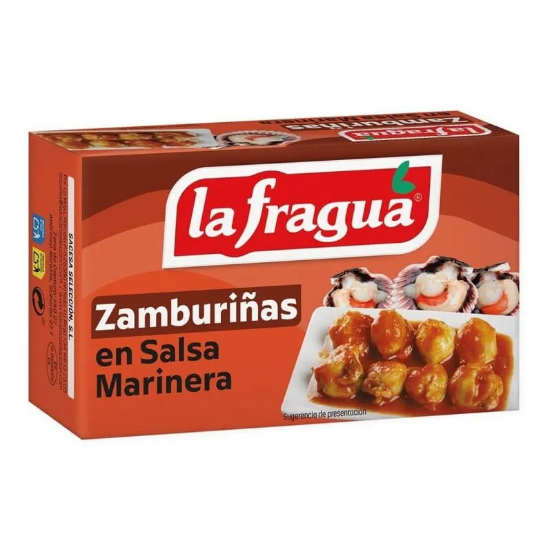 Zamburiñas en Salsa Marinera