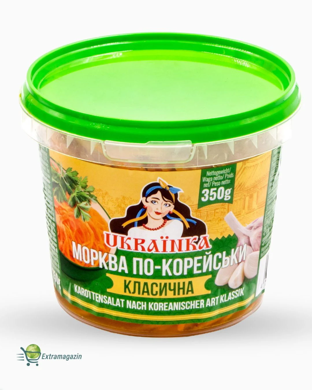 Zanahoria coreana classic 12x350g UKRAINKA