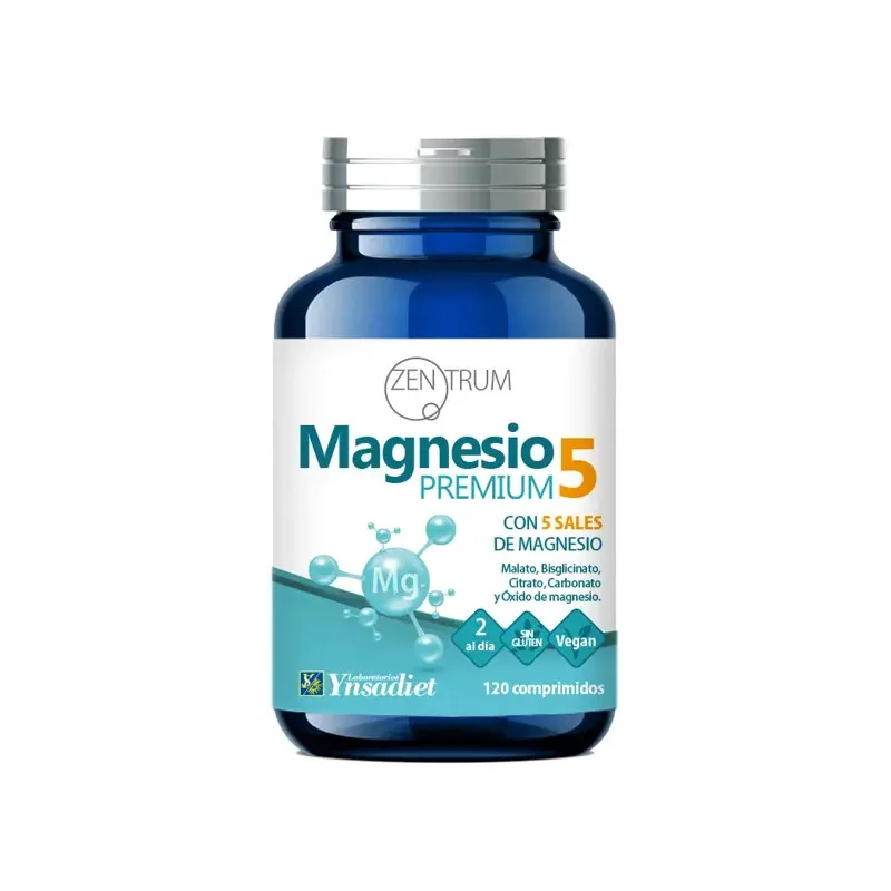 Zentrum Magnesio Premium 5 Sales 120Comp - Ynsadiet