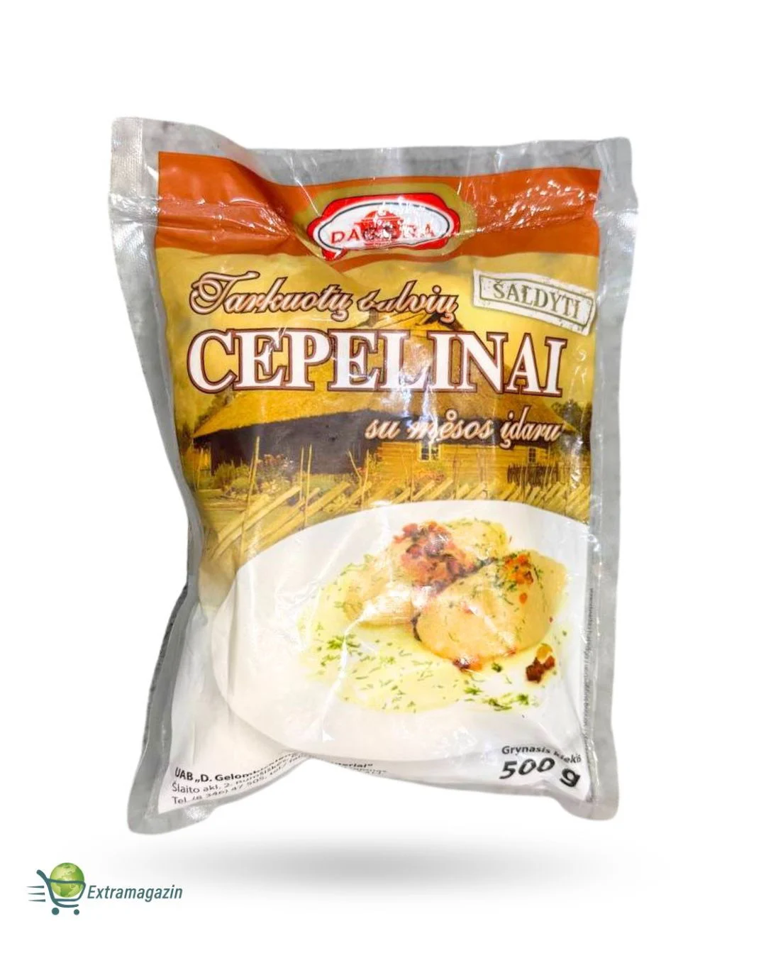 "ZEPPELINES"de patata rallada con carne 40x500g DAGERA