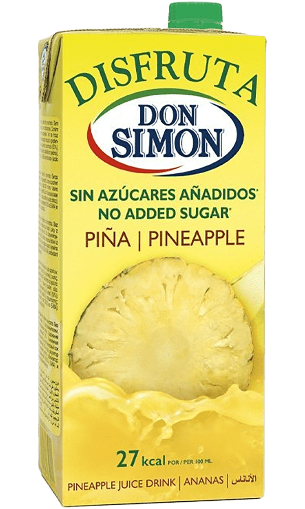 Zumo Don Simon Disfruta Piña Brick 1l. C-12